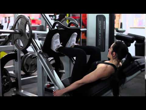 My PT Hub Exercise Library - 45 Degree Leg Press (Shoulder Width)
