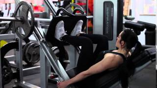 My PT Hub Exercise Library - 45 Degree Leg Press (Shoulder Width)