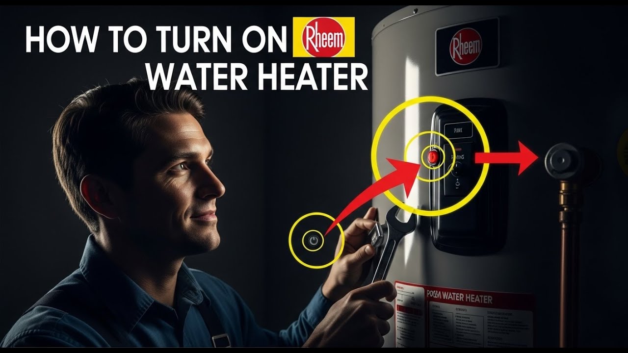 How To Turn On Rheem Water Heater – Pilot Light, Gas Valve & Complete Startup Guide