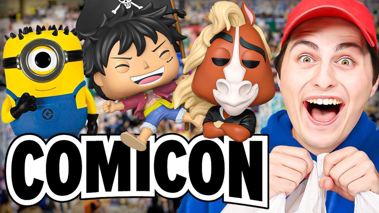 Comic Con Is FULL Of Funko Pops!