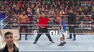 WWE The Bloodline destroys Street Profits | Reaction