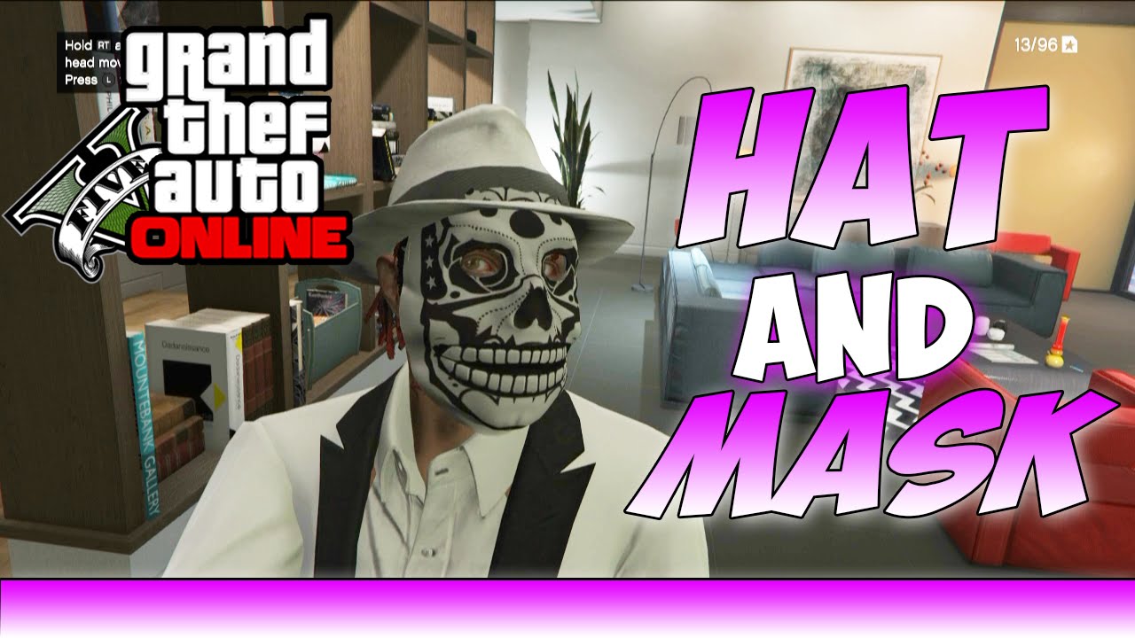 GTA 5 Online Glitches How To Wear MASK, HAT, & SUNGLASSES At The Same