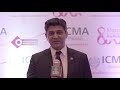 Sajjeed Aslam talking about Women Day by ICMA Pakistan