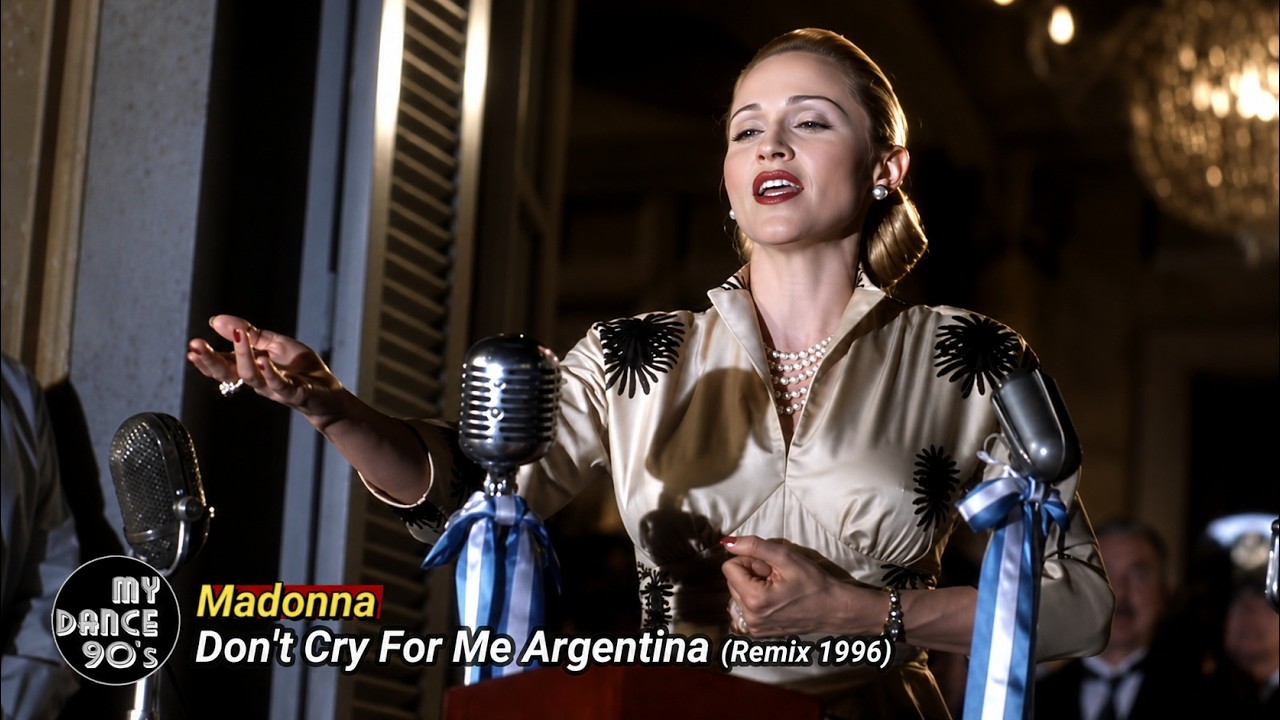 MADONNA - DON'T CRY FOR ME ARGENTINA (REMIX 1996) (My Dance 90's