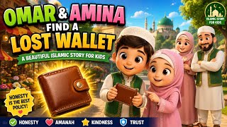 The Lost Wallet | An Islamic Story About Honesty & Amanah | Kids Story