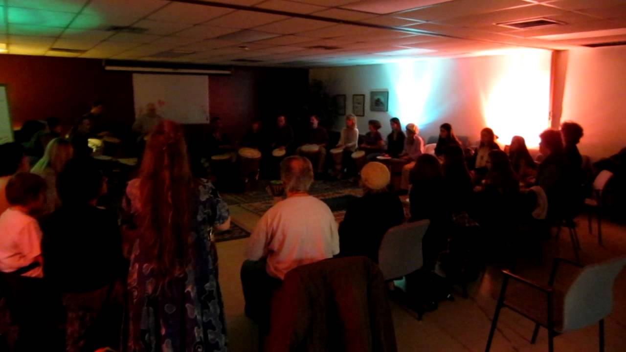 Boston Drum Circle Feb 2012 YouTube
