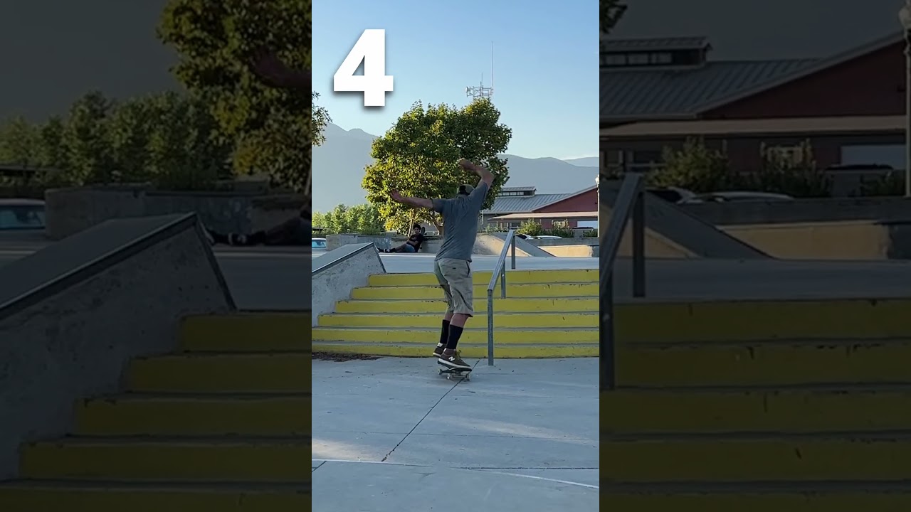 10 Tricks Down the Handrail! (Pt  1)