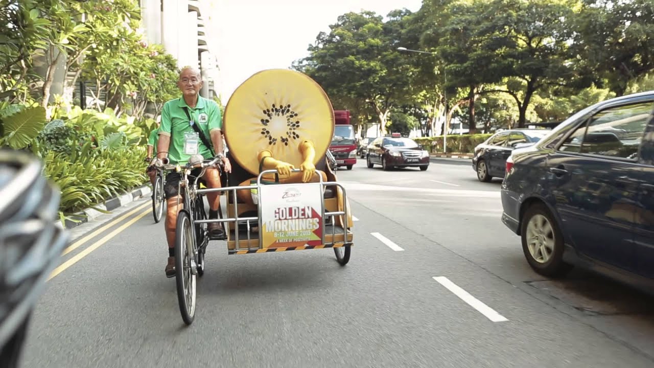 ZESPRI GOLDEN BREAKFAST: Delivery by Zespri SunGold Kiwifruit Mobile - Zespri Singapore