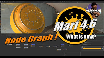 Mari 4.6 Node graph updates | What is new in Mari 4.6 episode 02