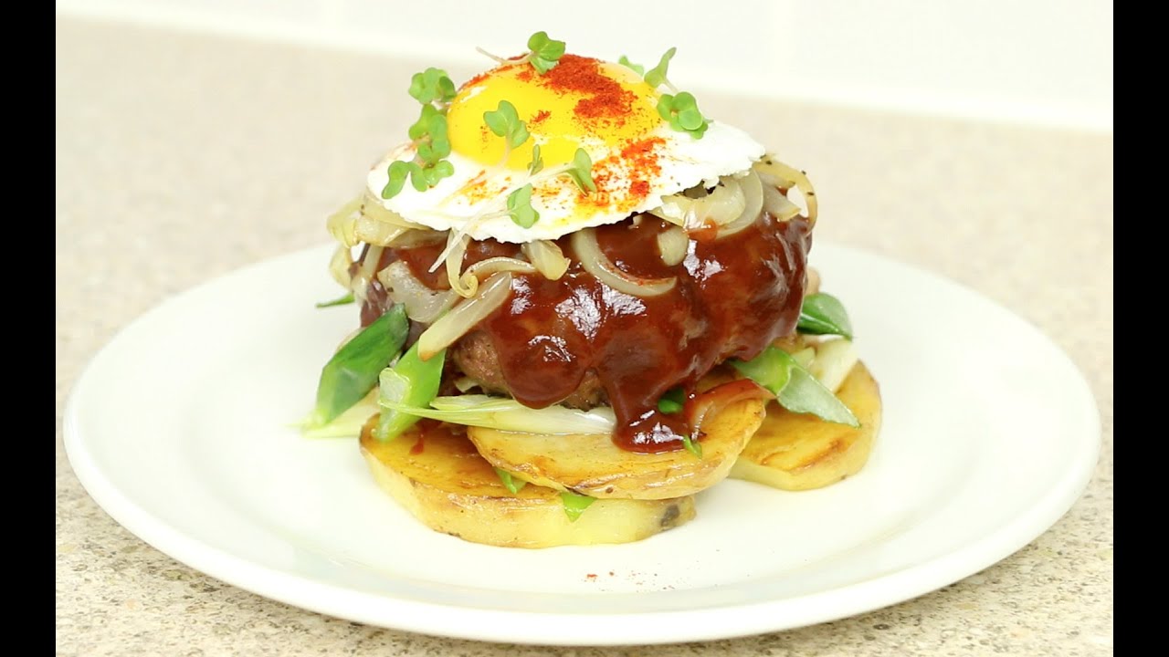 BEEF "HAMBURGER" STEAK RECIPE - ハンバーグ - Salisbury Steak inspired | Cooking with Chef Dai