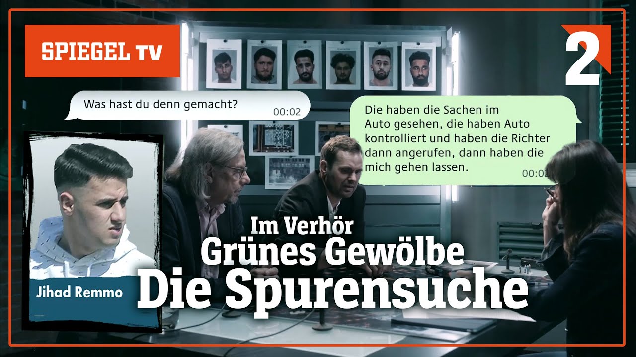 Im Verhör: Grünes Gewölbe – Die Spurensuche [2/4] | SPIEGEL TV