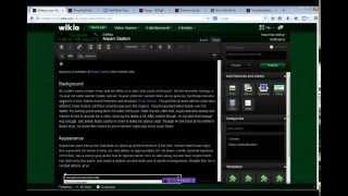 Pokémon RotR Wiki Tutorial -- Pokémon Profile Template