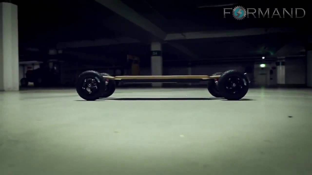 Электроскейты Evolve Bamboo All Terrain Демонстрация 360