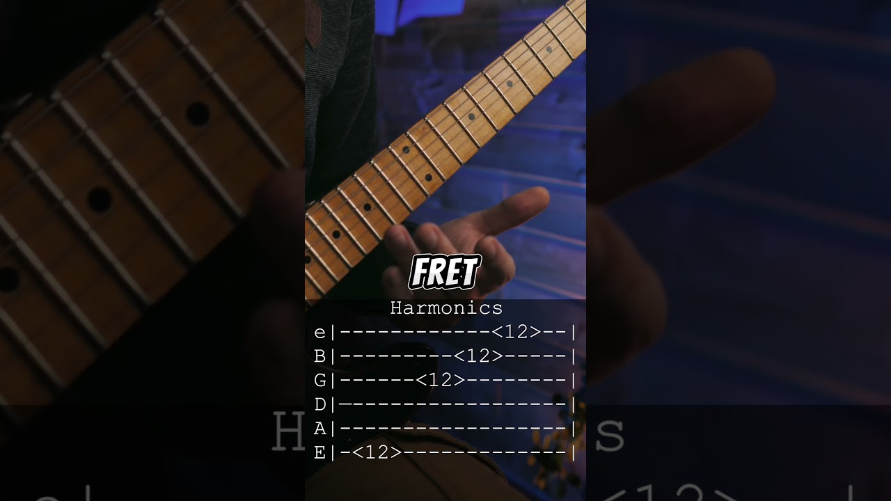 How To Play & Read Harmonics In Guitar Tab 
