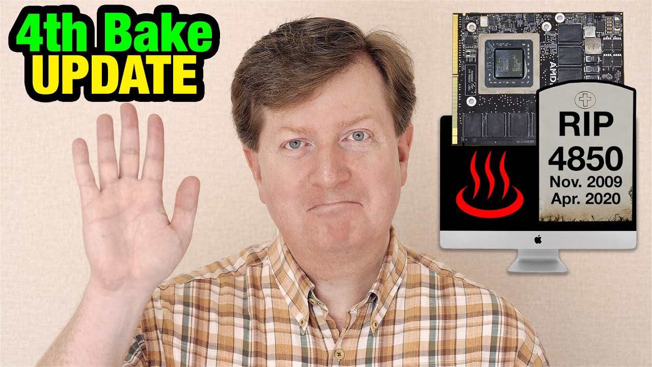 Late 2009 iMac 27" Video Card UPDATE — 4850 — 4th Bake - YouTube