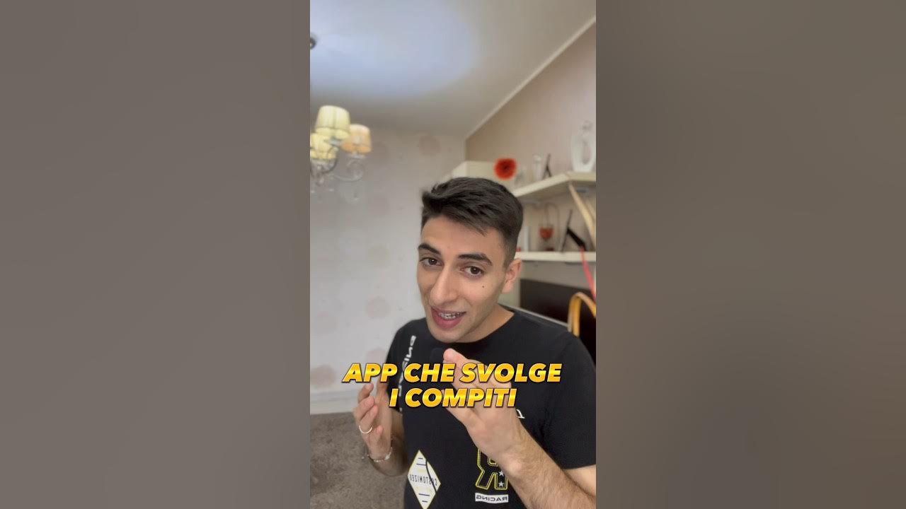 App Che Ti Fanno I Compiti L’APP CHE TI RISOLVE I COMPITI #scuola #compiti #app #ai #ia - YouTube