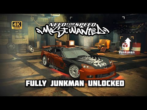 Corvette C6 Turns Into A Junkman Monster NFS Most Wanted 2005 Insane Speed Test Nfsmw Nfs