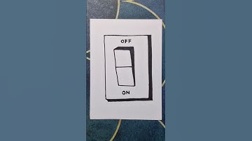 switch drawing,  on off switch drawing,  how to draw a switch
