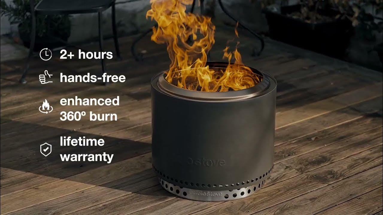 Solo Stove Fire Pit Pellet Adapter - YouTube