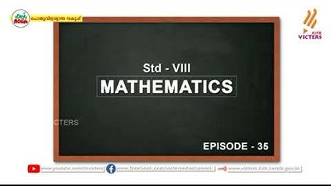 victers channel class 8  maths notes Feb 10