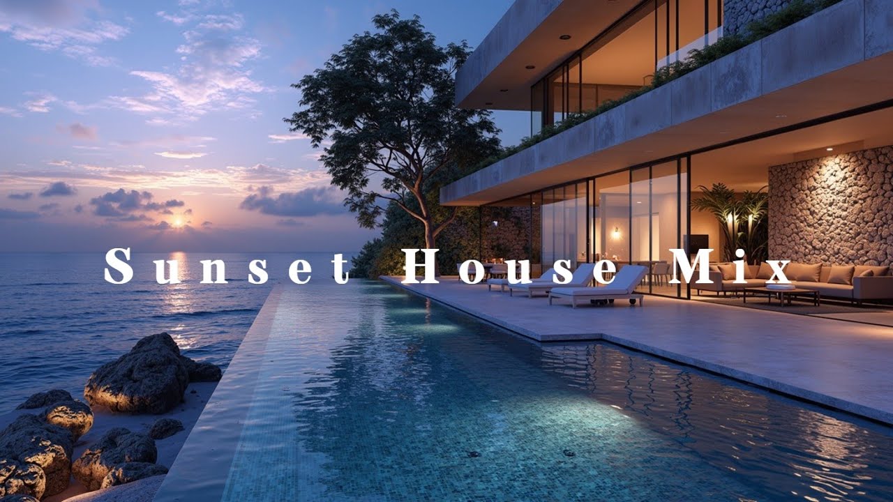 Luxury Lounge Music | Deep House Chill Mix ~ Неповторимые вибрации бассейна-инфинити