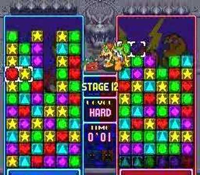 Tetris Attack Bowser Hardest Level