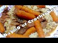 Crocktober Day #9 | What's for Dinner Tonight? | Crockpot / Slow Cooker Meal | Easy Beef and Rice