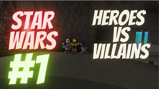 Roblox | Star Wars - Heroes VS Villains | #1 | No Commentary Gameplay Roblox | Star Wars - Heroes VS Villains | #1 | No Commentary Gameplay