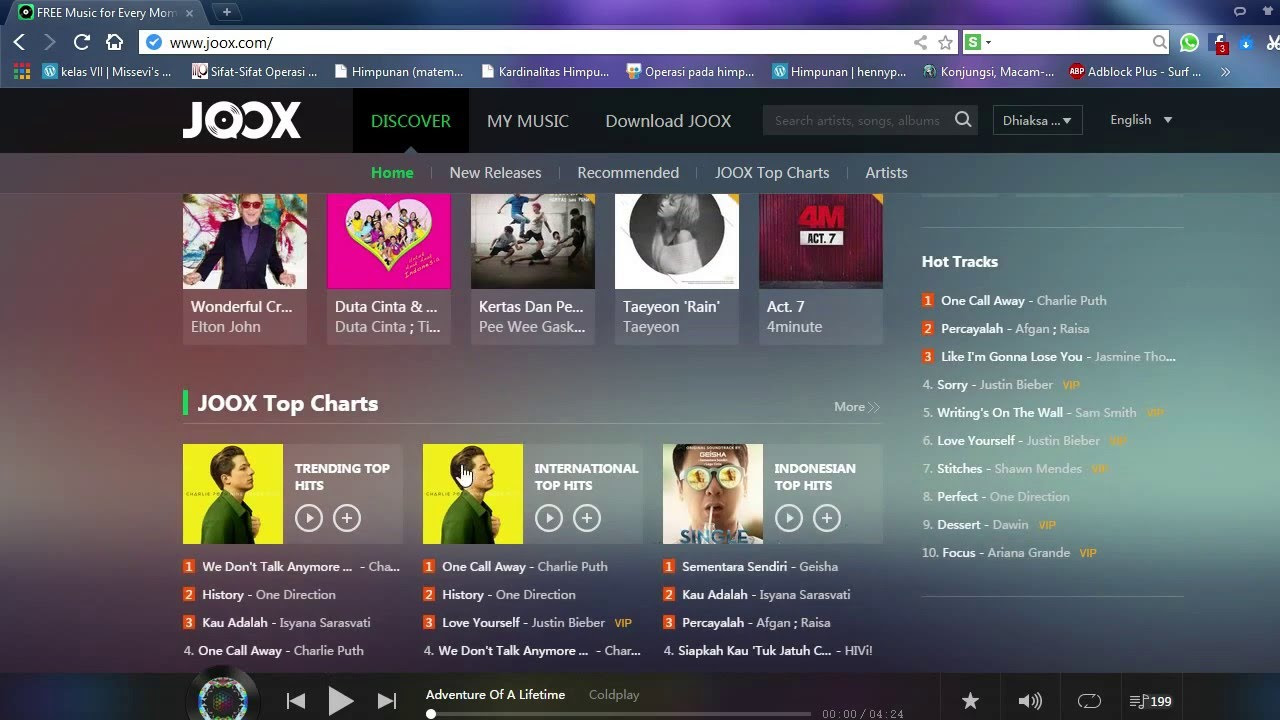 How to download music from joox web