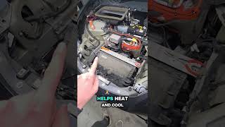 Hidden Tesla maintenance ⚡ Bugs, leaves, and dirt collect in the front condenser and block airflow.