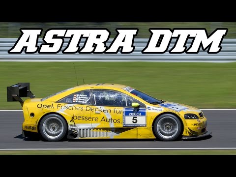 Opel Astra V8 DTM - First run since 2003