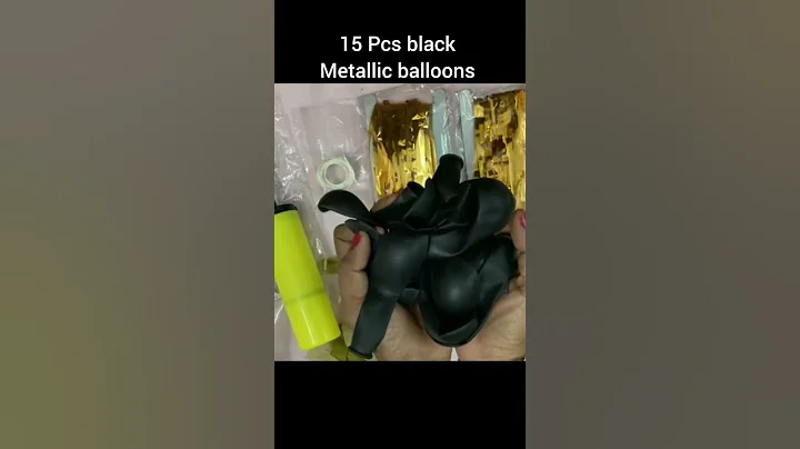 Meesho full birthday decoration kit unboxing at 184rs / shorts