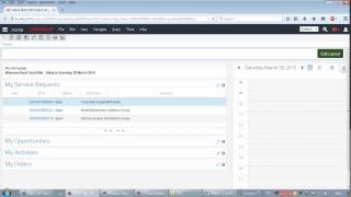 Siebel CRM - Project 11 (part 1) (show Exception Hours as Calendar entries, Activities)