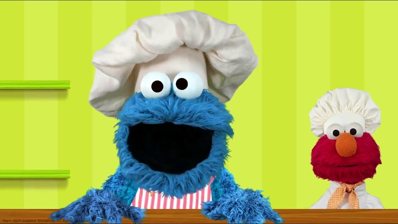 "123 Sesame Street's Alphabet Kitchen?!" Elmo & Cookie Monster!