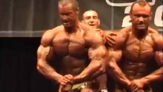 NABBA Czech Vitalmax Skinfake Open 2007 - Men Tall - Top 5 Comparisons & Posedown