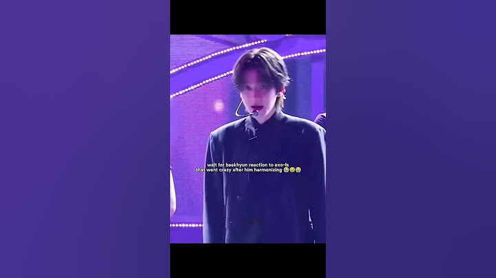 Just another cute interaction between Baekhyun and Exo-Ls 🤍 #kpop #exo #baekhyun