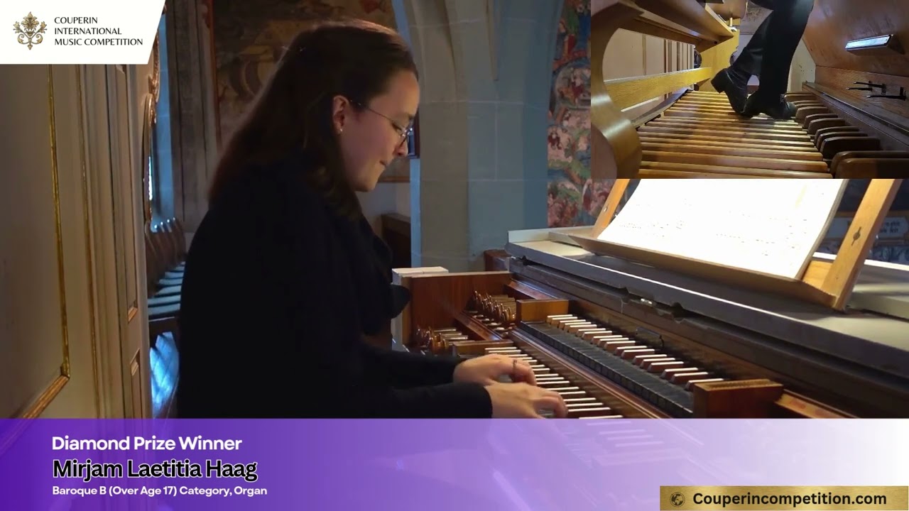 Couperin International Music Competition Winner - Mirjam Laetitia Haag #onlinemusiccompetition