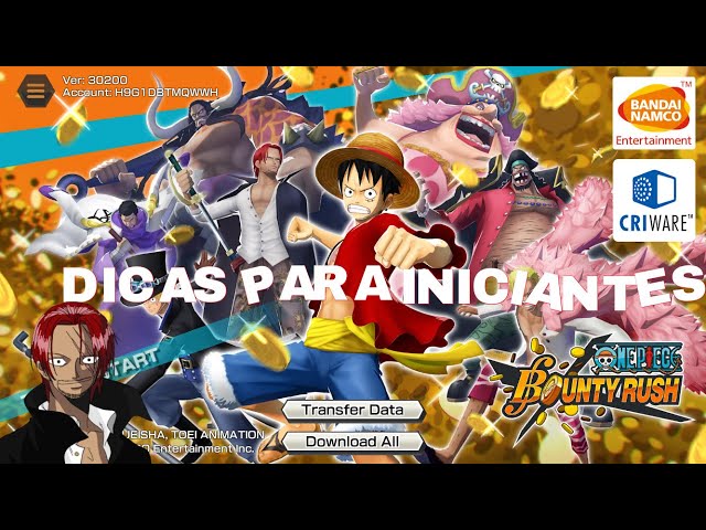 VOCÊ INICIANTE PRECISA VER ESSE VÍDEO!! DICAS (ATUALIZADO) - One Piece  Bounty Rush BRASIL!! 