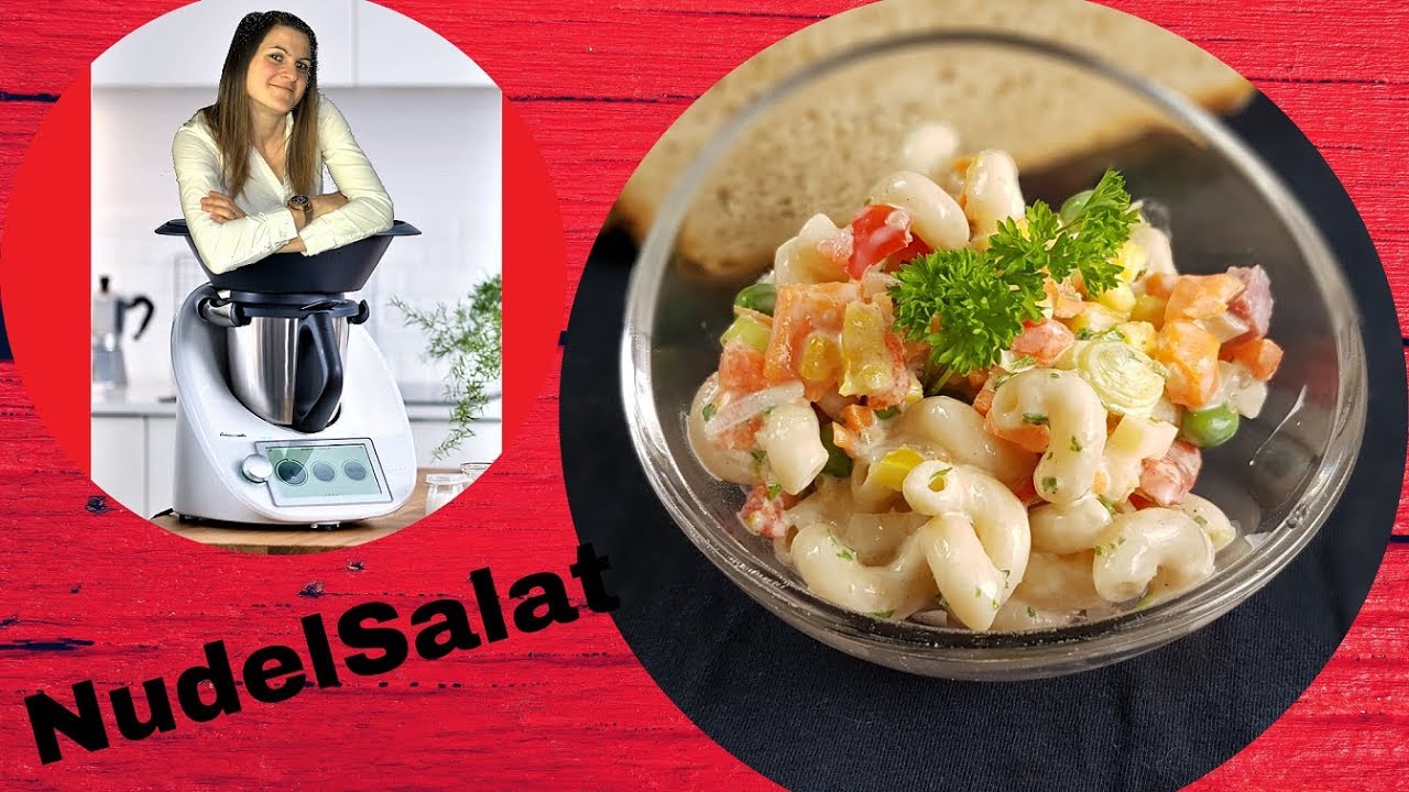 sommerlicher Nudelsalat mit Jogurtdressing im Thermomix | ThermoMixenmitClaudia
