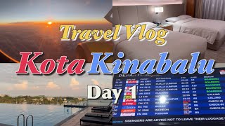 직장동료와 코타키나발루를?!🏝️메리어트 호텔 디럭스룸•미친 뷰 수영장🏊•헬스장까지.. 여기는 천국이햐😇