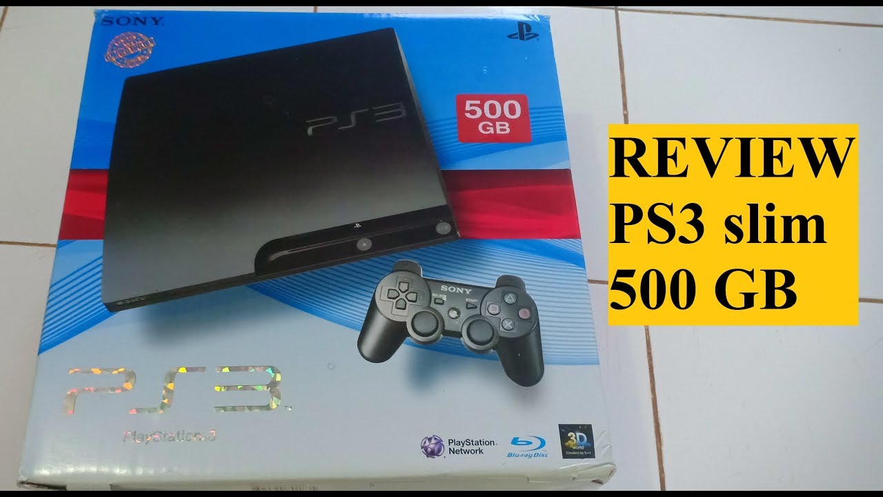 {REVIEW 03} REVIEW PS3 SLIM 500 GB / PLAYSTATION 3 YouTube