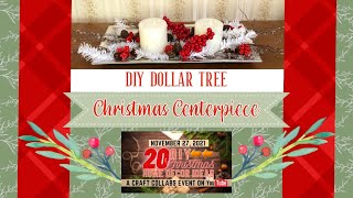 🎄 DIY Dollar Tree Christmas Centerpiece