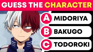 MY HERO ACADEMIA VOICE QUIZ 🥦💥❄️ Guess the character