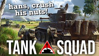this game is like co-op War Thunder (we bully the AI) | Tank Squad