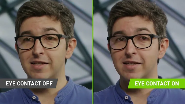 Creepy or cool? Nvidia's Eye Contact AI Tool Keeps Your Eyes on Cam Always