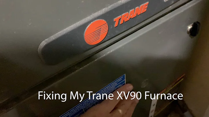 Fixing my Furnace - Trane XV90 Pressure Error - 3 Flashing Red Lights - Easy Fix!