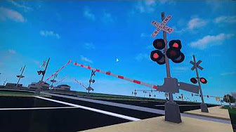 Roblox Railroad Crossings Youtube - roblox railfanning episode 4 honda road alamanda st crossing
