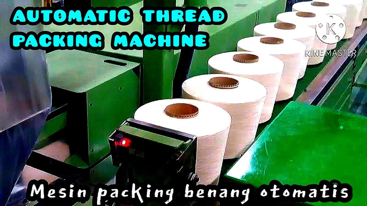 Mesin Packing Benang Yarn Packing Machine Packaging Machinery YouTube