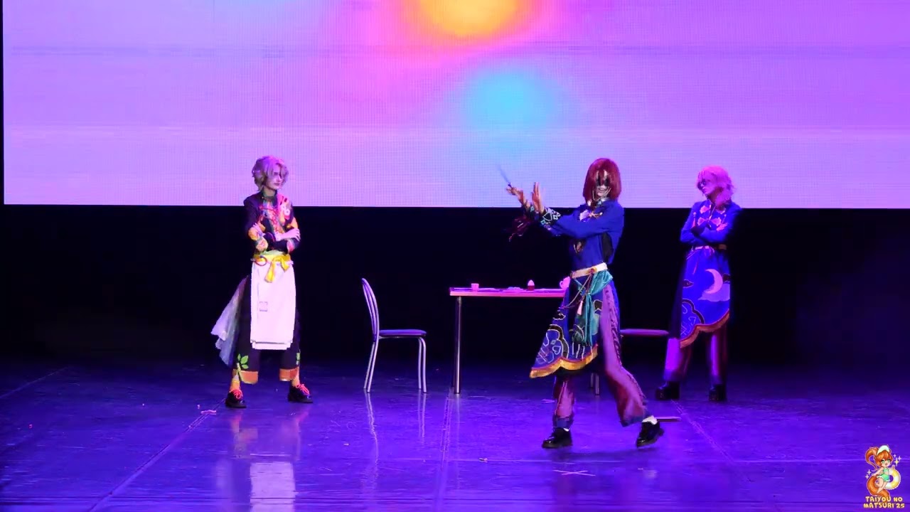Hiyori Tomoe, Ibara Saegusa, Kaoru Hakaze — Ensemble Stars (Групповое cosplay дефиле)