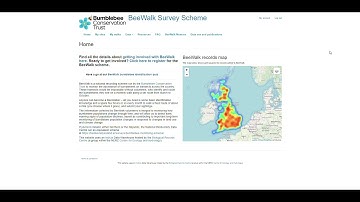 BeeWalk tutorial 2: Submitting BeeWalk data